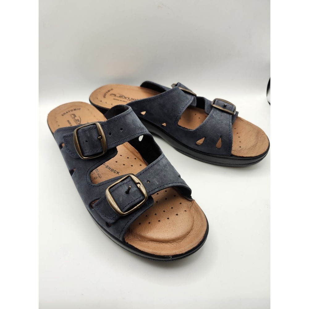 Flexus by Spring Step Women's Faithful Sandals Sz US 8.5 Adjustable Straps